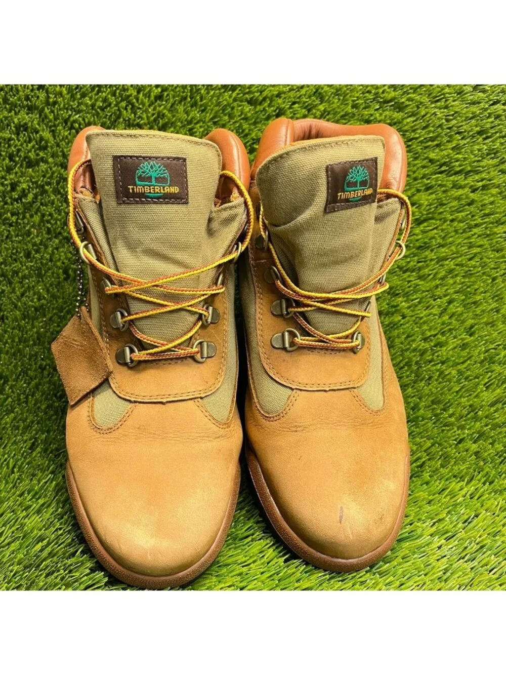 Timberland Classic Field Mens Size 10.5 Brown Leather Waterproof Trail Boots